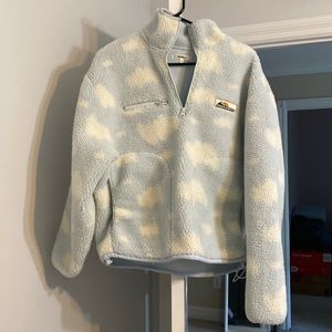 Madhappy Outdoors Sherpa Pullover Cloud Print